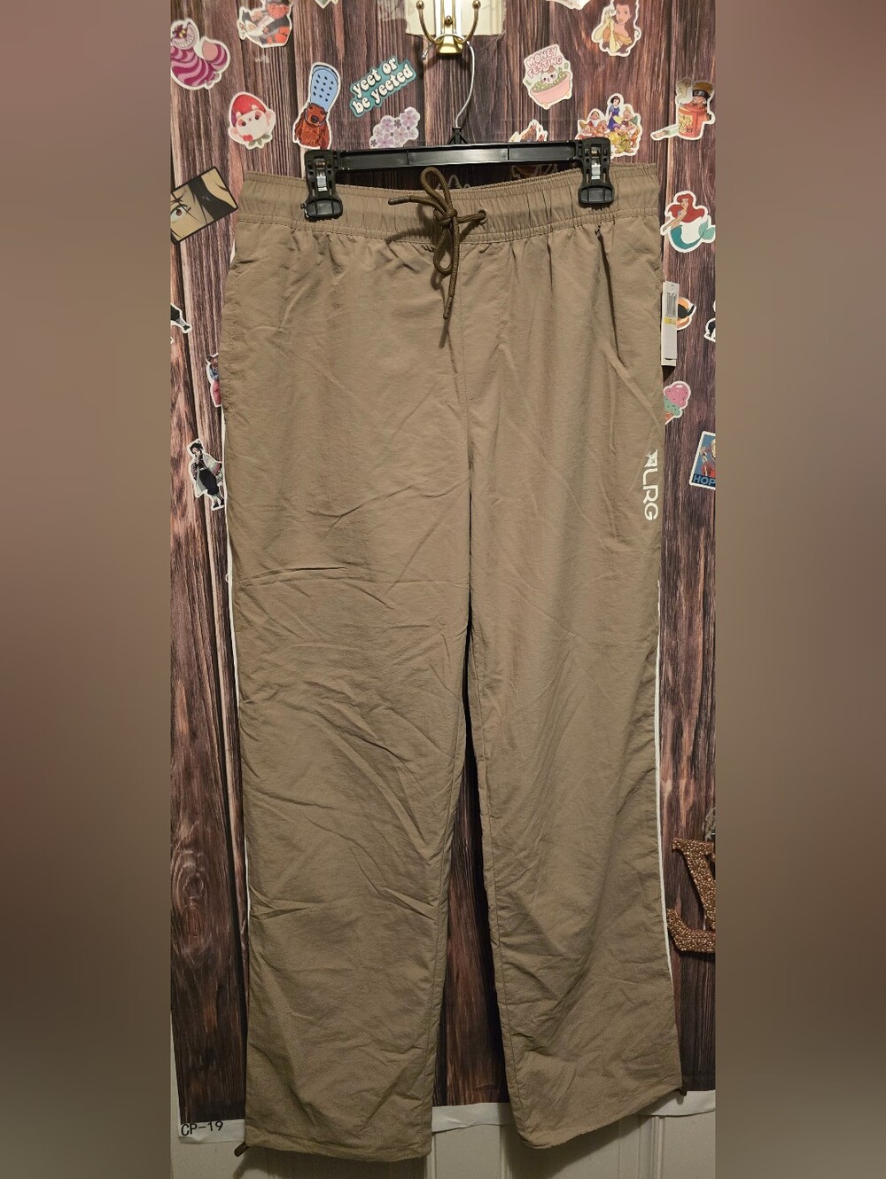 LRG Nylon TRACK PANTS - Dust